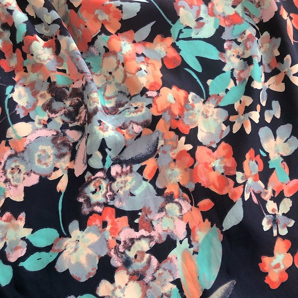 LC Lauren Conrad Floral Skirt - Size M - Picture 4 of 7